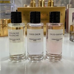 Dior Fragrance Set - Black, White, Pink
